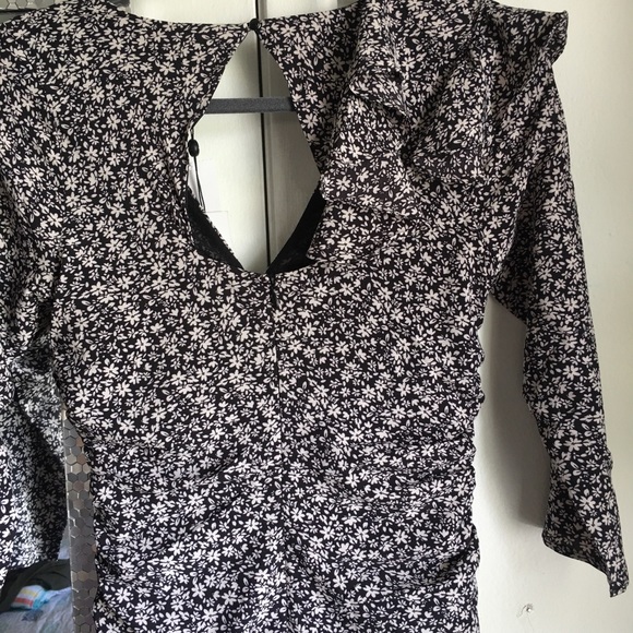 NWT➡️ Socialite Floral print Ruffle Minidress - Picture 5 of 10